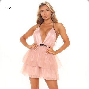 One Wish Tulle Mini Dress